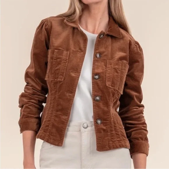 KUT from the Kloth - Kyra Stretch Corduroy Jacket size S - Picture 1 of 4